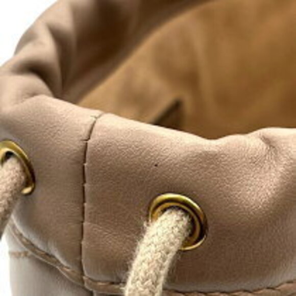 Gucci GG Marmont Bucket Bag pink Beige leather shoulder - Picture 7 of 11